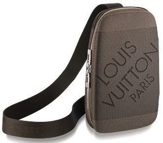 LOUIS VUITTON M93500 帆布包包系列 時尚休閑男士胸包