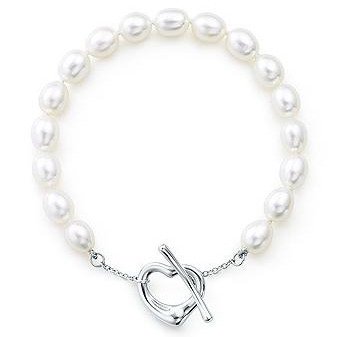 心扣珍珠手鏈(天然淡水珍珠)SL103