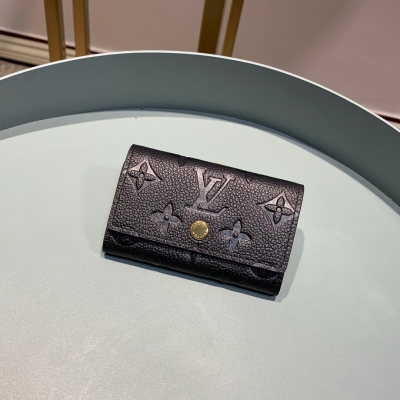 Louis Vuitton MONOGRAM EMPREINTE 6 Key Holder (M64421)