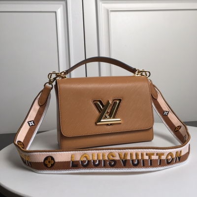 LV 頂級原單 斜挎 Twist中號 M57506棕色