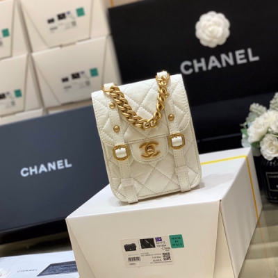 CHANEL香奈兒 2021秋冬系列 純原廠海棉皮復古包 AS2695 超級可愛