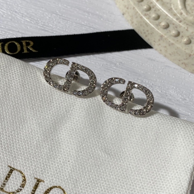 Dior迪奧 耳勾吊CD耳環 最高版本