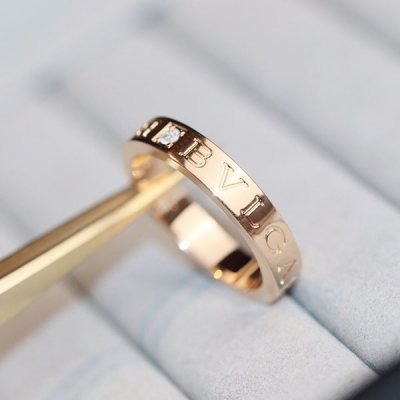 BVLGARI寶格麗 火爆全球經典款鑽石戒指 結婚對戒